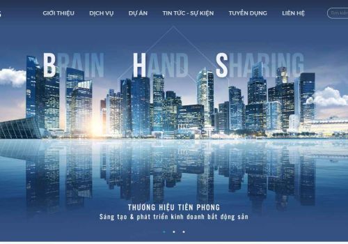 iHappy bàn giao website mới cho khách hàng BHS GROUP