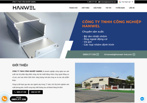 CÔNG TY CÔNG NGHIỆP HANWEL
