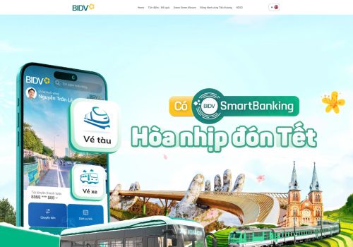 Có BIDV SmartBanking Hòa nhịp đón Tết