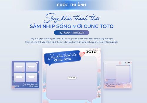 Sống khỏe thảnh thơi - Sắm nhịp sống mới cùng TOTO