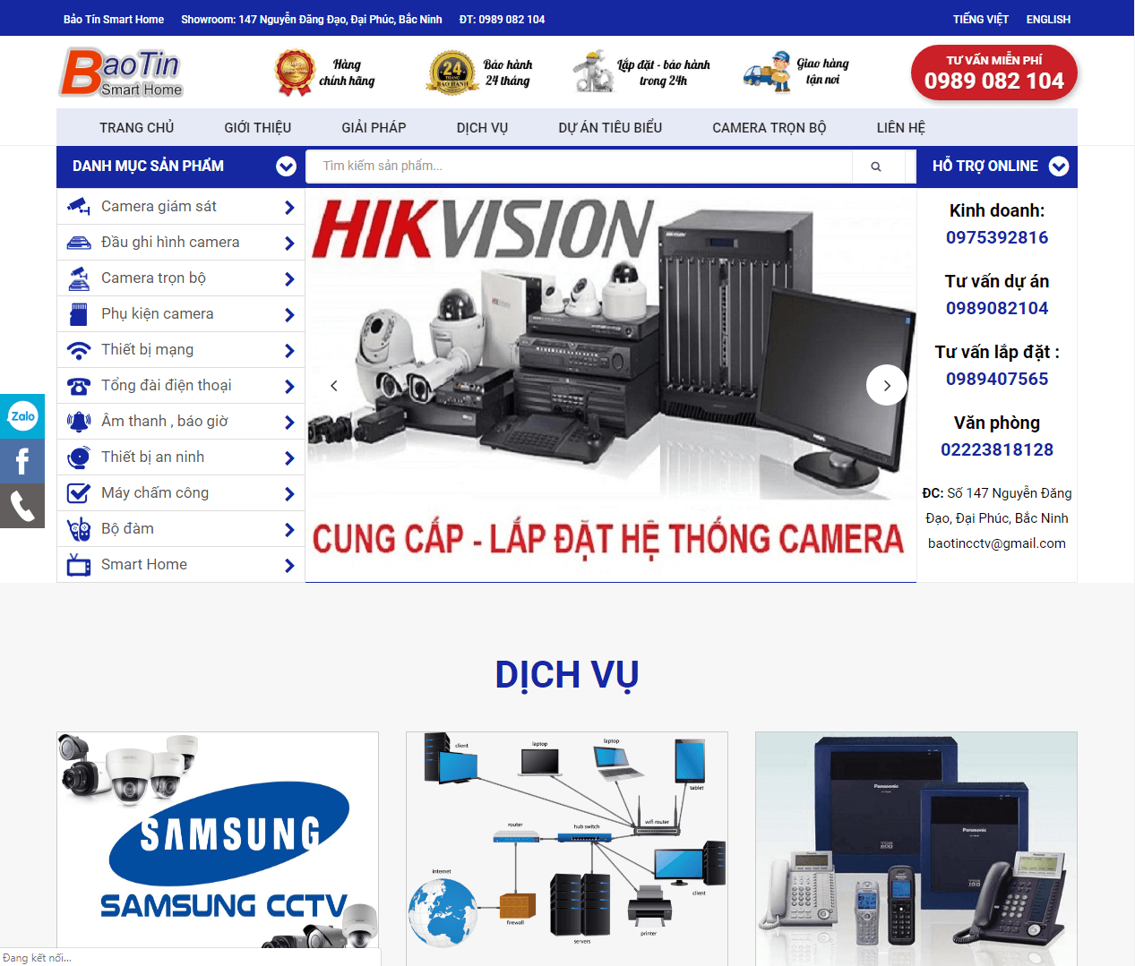 Shop camera Bảo Tín CCTV